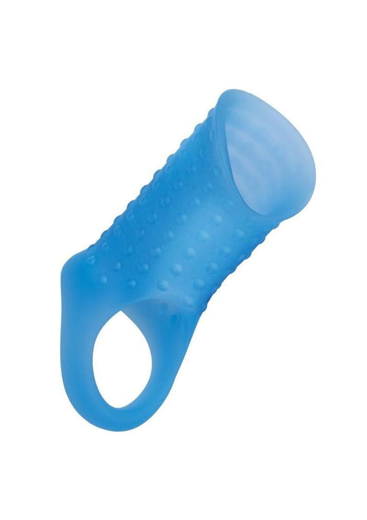 Basic Essentials Liquid Silicone Pleasure Enhancer - Blue