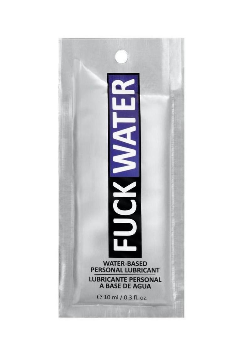 Fuck Water Original H2o Lubricant Foil - .3oz - Pack