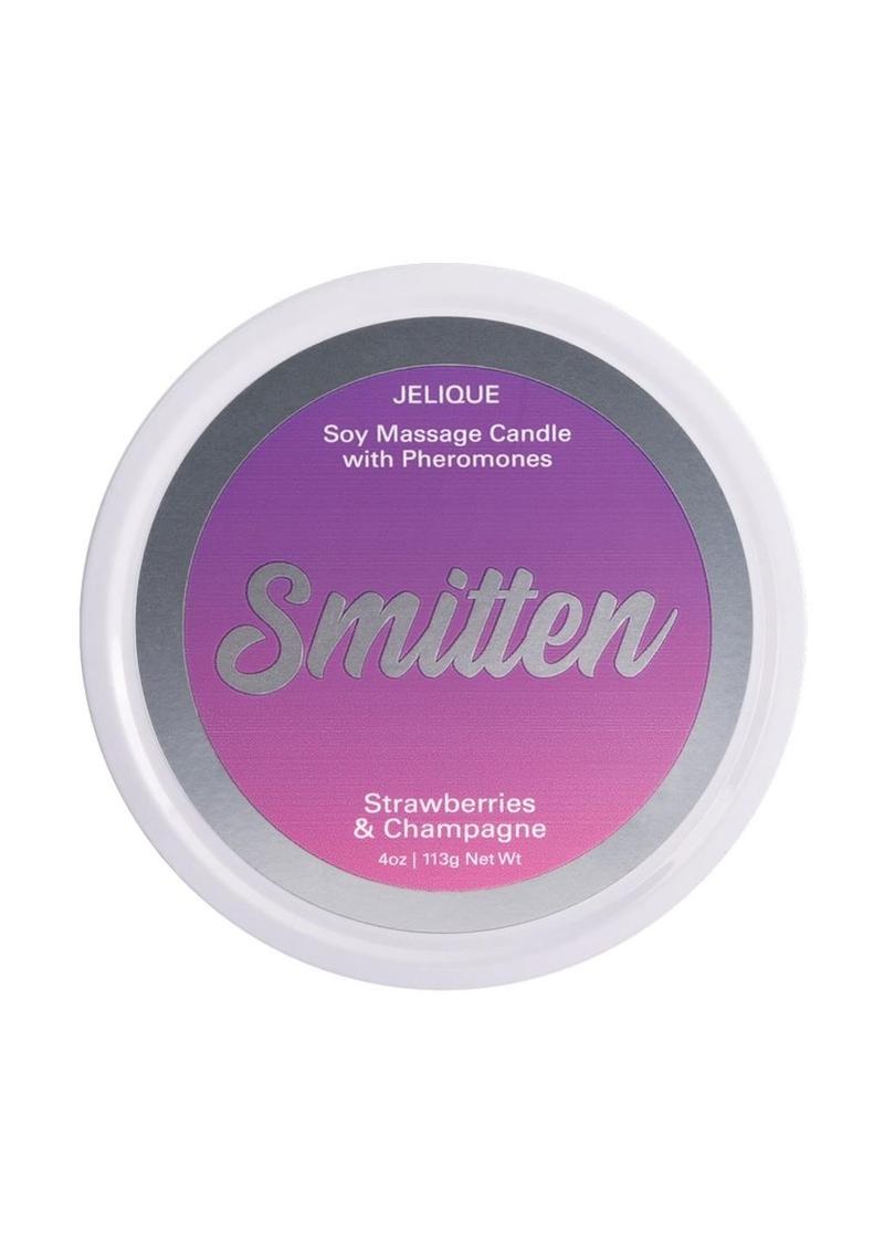 Jelique Massage Candle - Pheromone Smitten Strawberry & Champagne