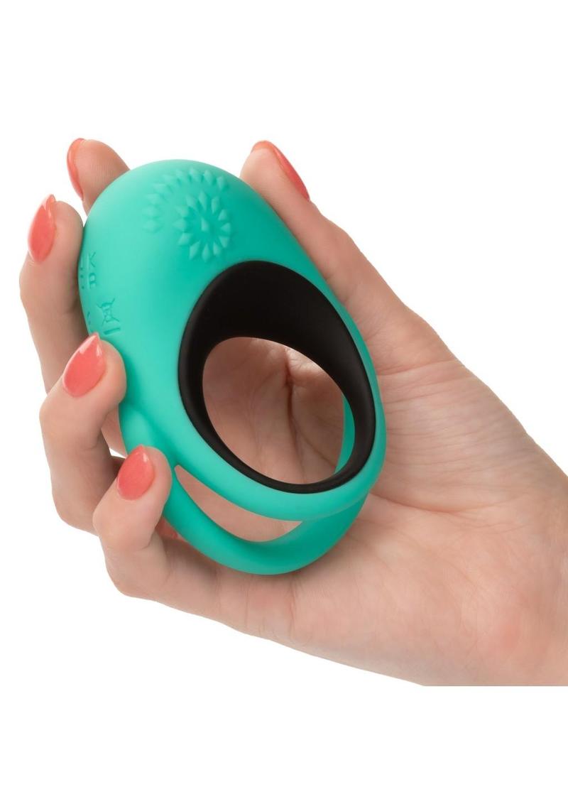 Link Up Remote Alpha Rechargeable Dual-Stimulating Cock Ring with Remote