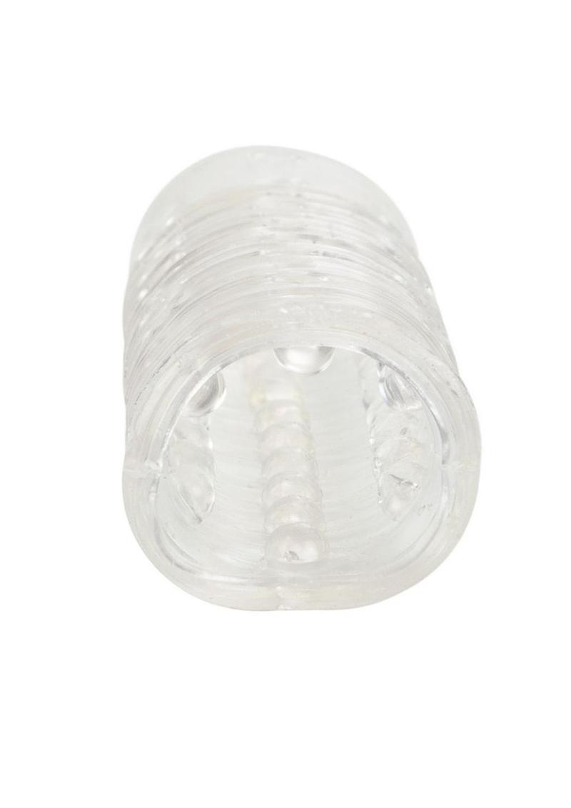 Reversible Textured Penis Extender & Vibrator Sleeve