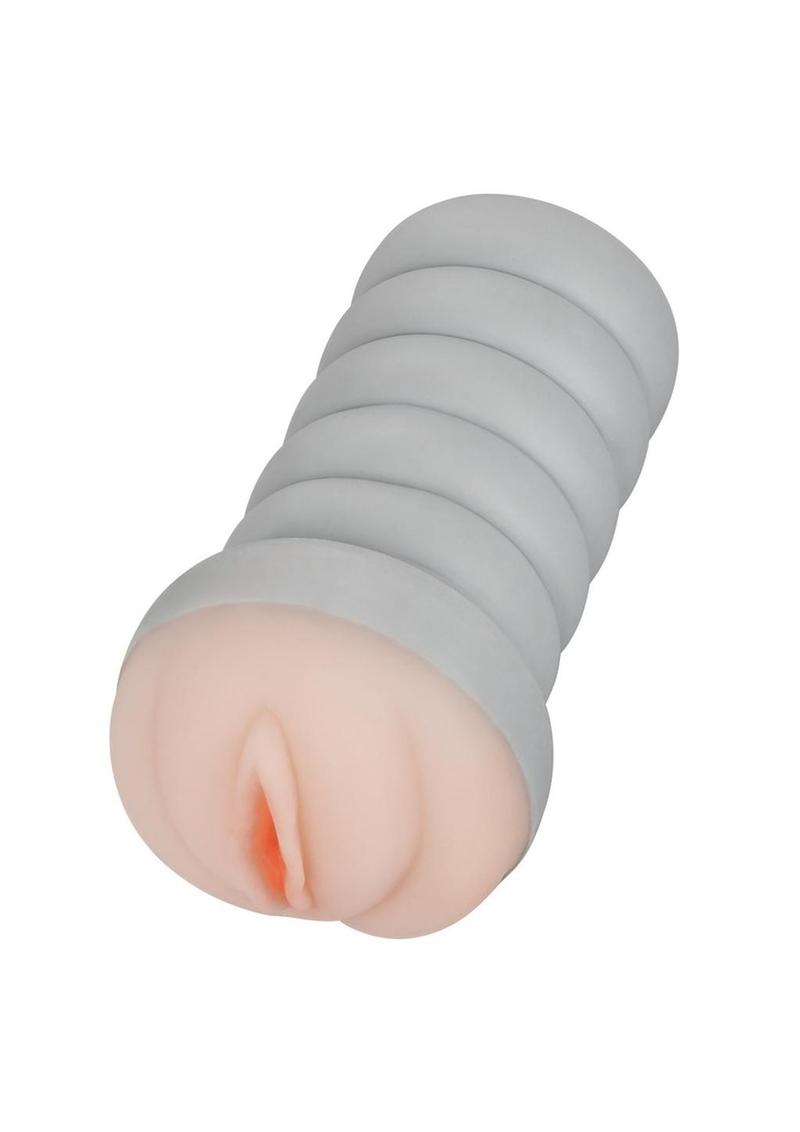 Ribbed Gripper Dual Density Textured Pussy Masturbator