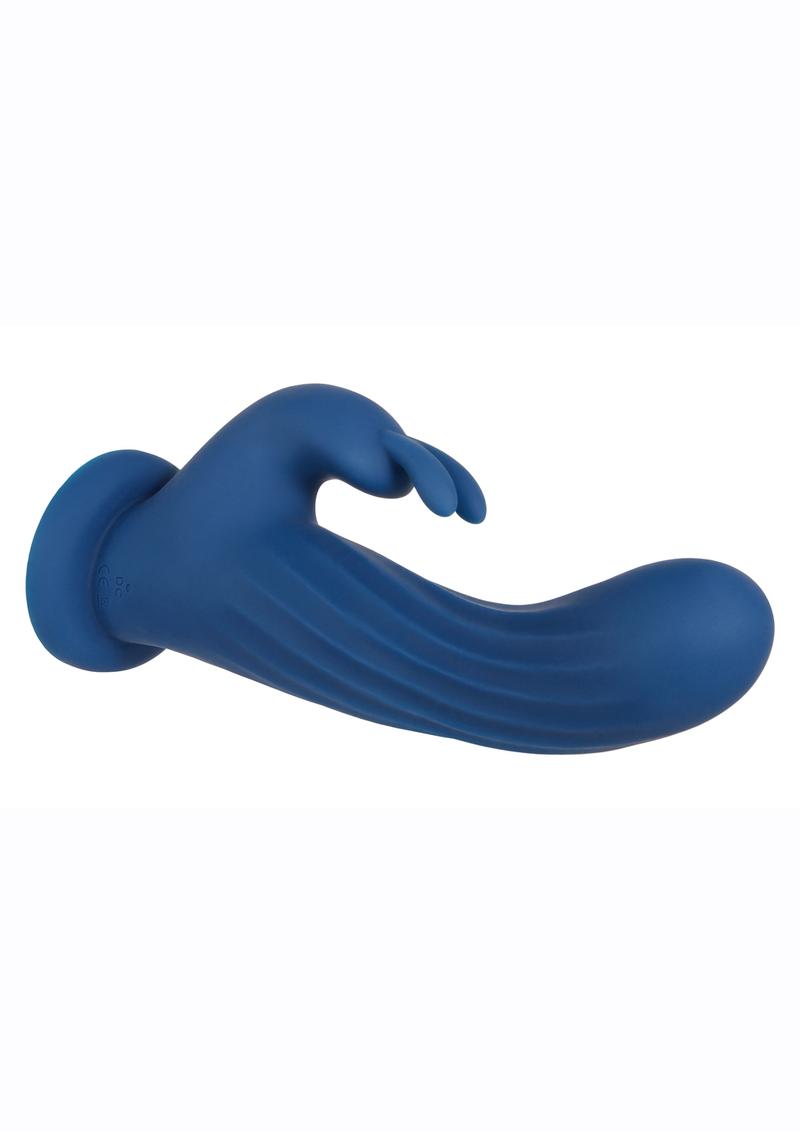 Remote Control Rotating Rechargeable Silicone Rabbit Vibrator with Turbo Mode
