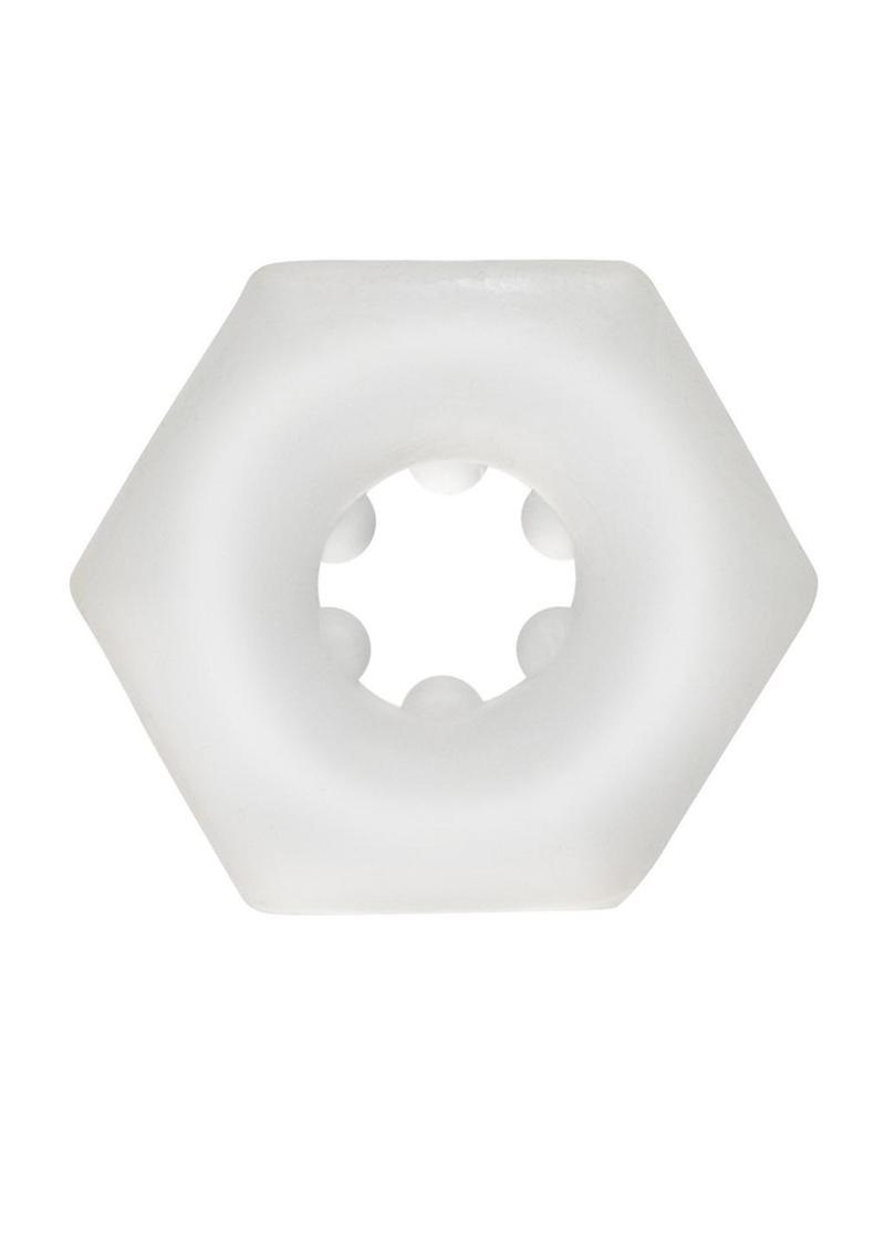 Sexagon Enhancer Silicone Cock Ring