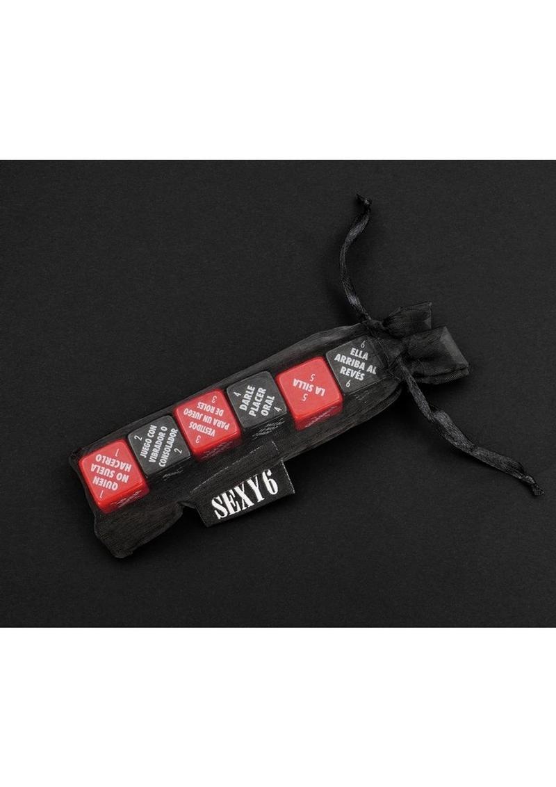 Sexy 6 Sex Edition Dice Game (Spanish)