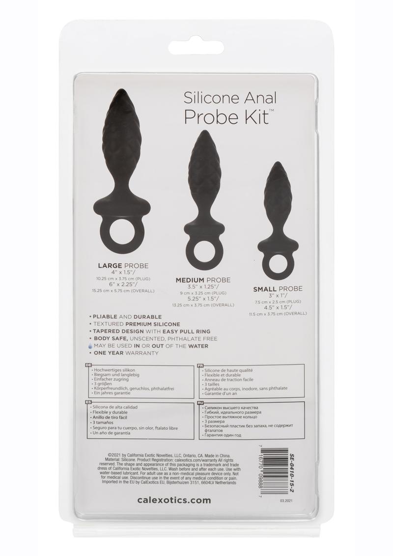 Silicone Anal Probe Training Kit – 3 Graduated Sizes