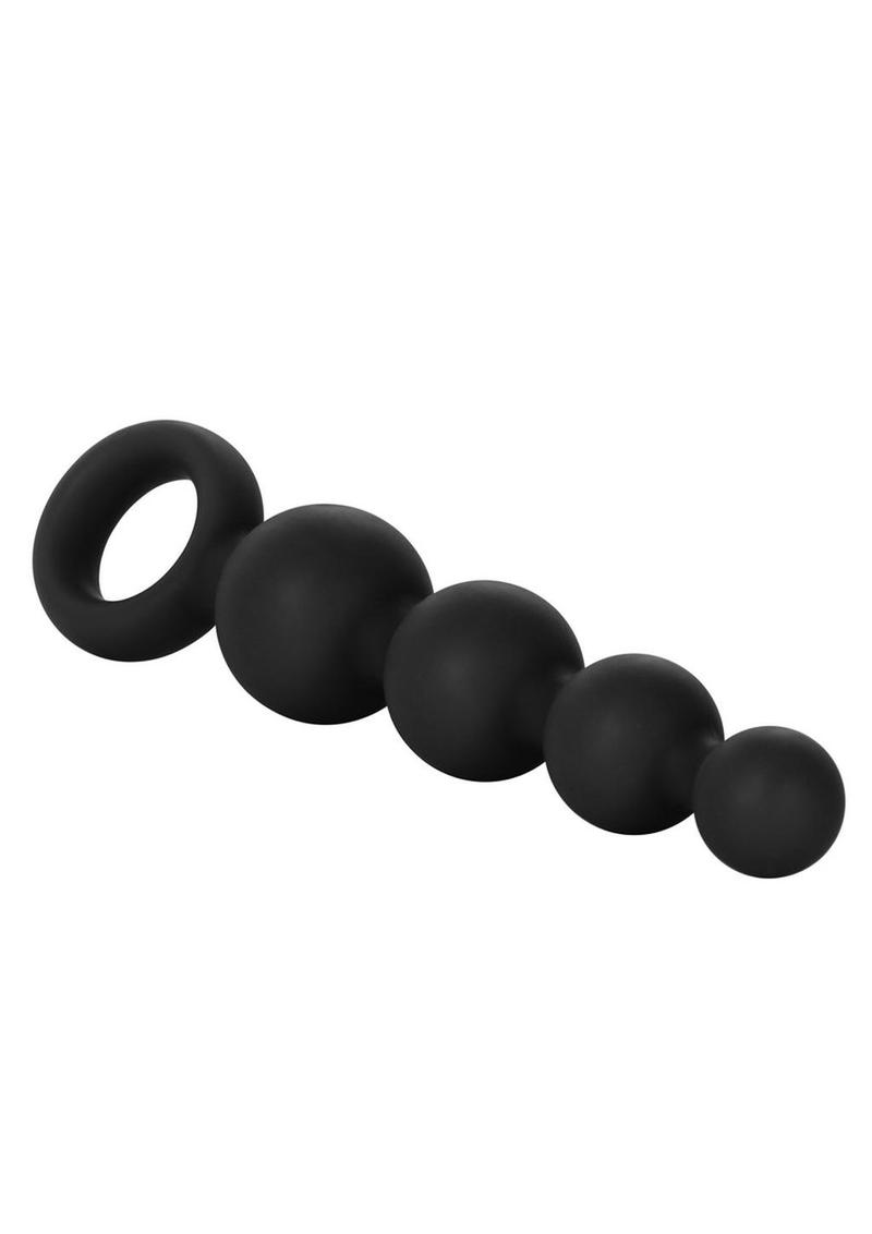 Silicone Booty Anal Beads with Easy Retrieval Ring