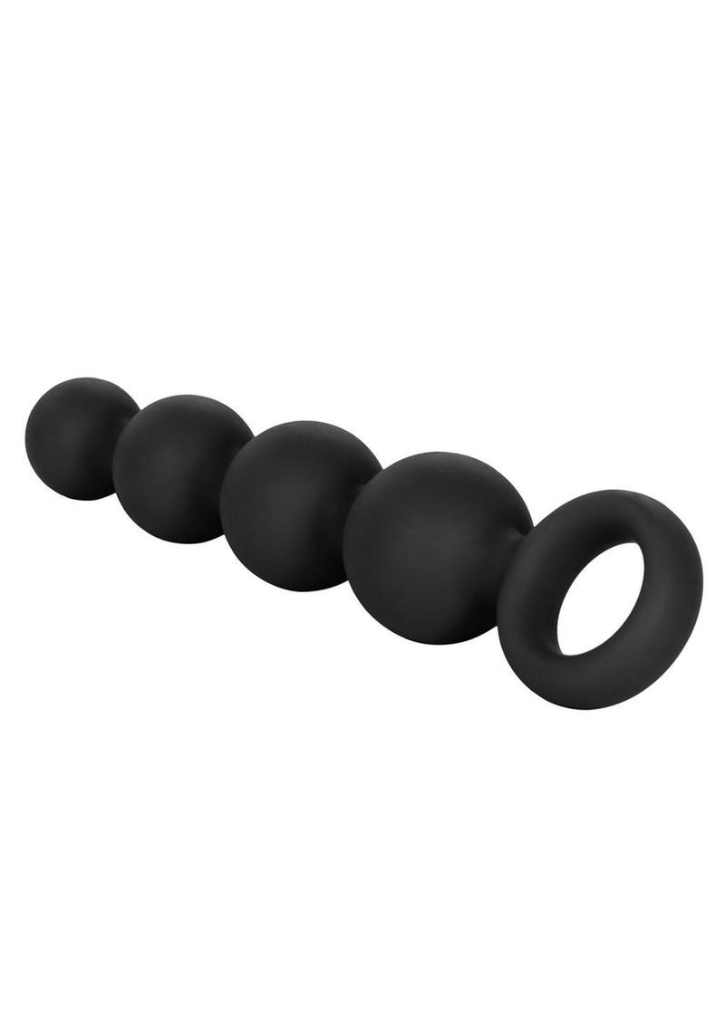 Silicone Booty Anal Beads with Easy Retrieval Ring