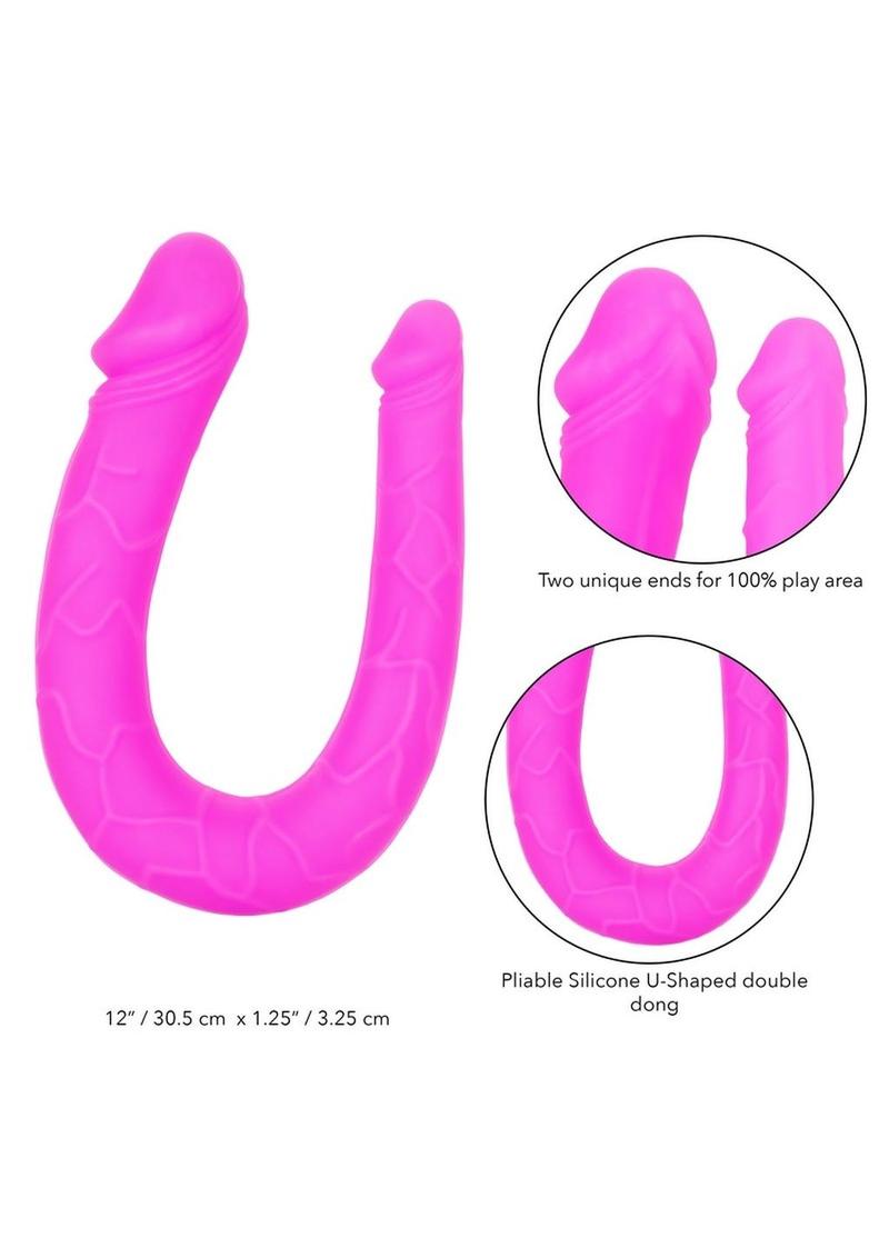 Silicone Double Dong AC/DC – U-Shape Dual Penetration