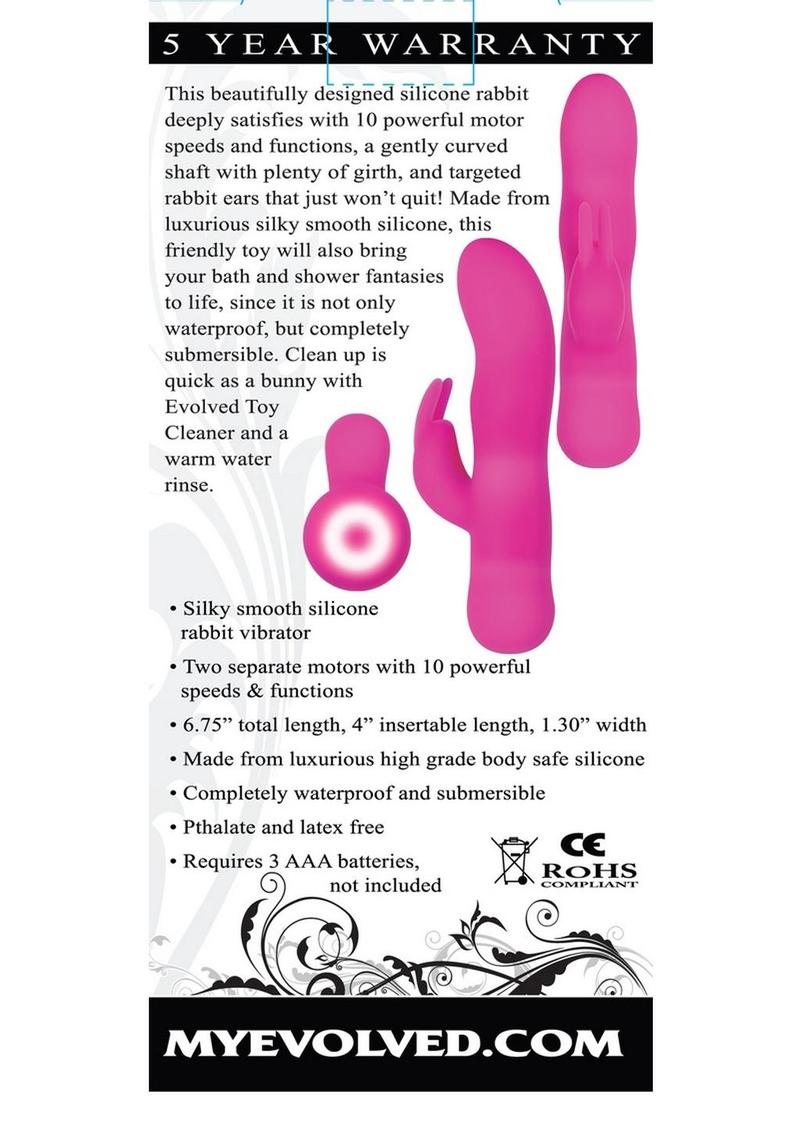 Sugar Bunny Dual-Motor Silicone Rabbit Vibrator – Waterproof