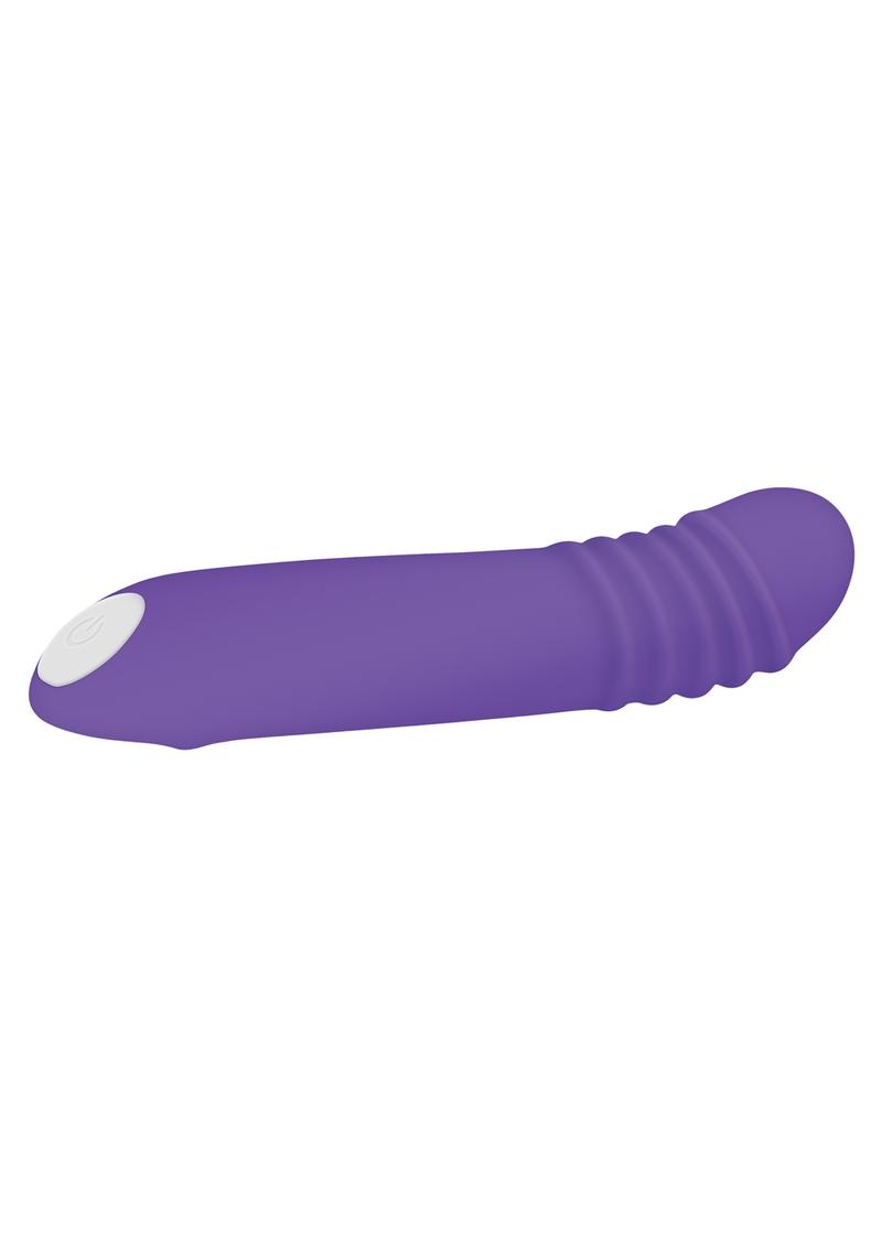 The G Rave Rechargeable Silicone G-Spot Light-Up Vibrator