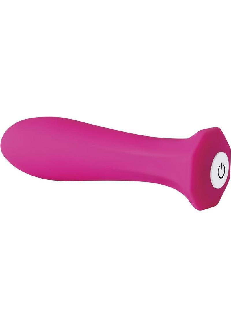 The Queen Rechargeable Silicone Bullet Vibrator – 20 Speeds