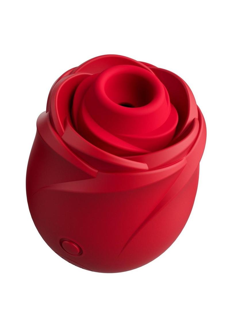 Womanizer Rose Air Pulse Clitoral Vibrator | Rechargeable Silicone